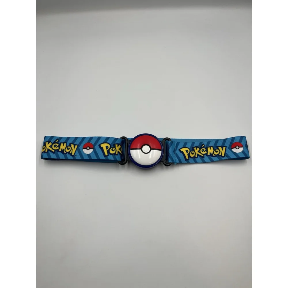 Pokemon Clip N Go Belt (Blue) 2018 TOMY Toys Adjustable Strap NICE BELT SEE ALL